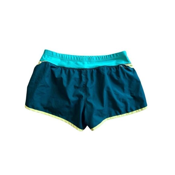 Nike Dri-Fit Gym Shorts Running Athletic green Womens small VGUC $39 - Picture 4 of 5